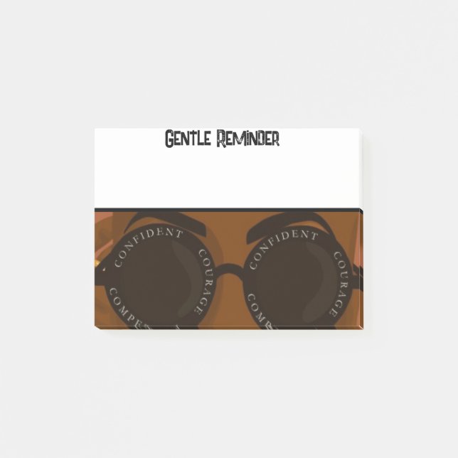 Post-it® "Papier à rayures" (Devant)