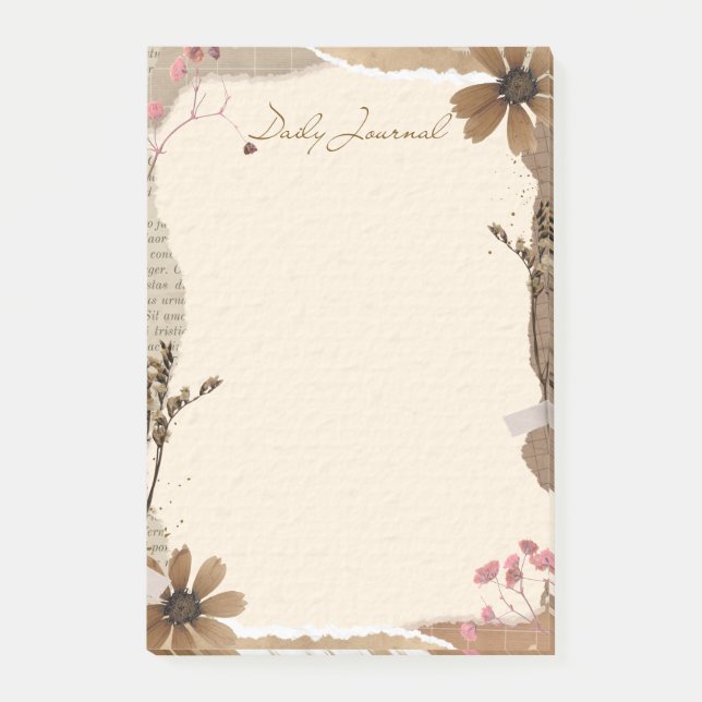 Post-it® Papier artisanal tendance Style Scrapbooking Daily (Devant)