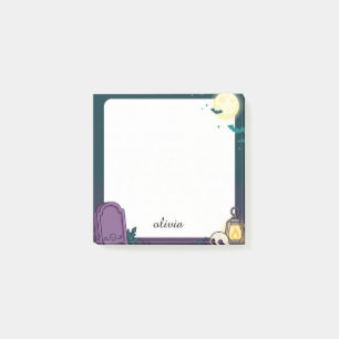 Post-it® Papier autocollant Halloween Cimetière Effrayant &
