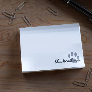Post-it® Papier autocollant personnalisé avec empreinte de 