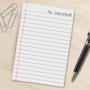 Post-it® Papier de Carnet à fils pour l'enseignant