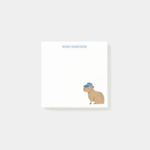Post-it® Papier de papeterie pour enfants capybara cowboy a