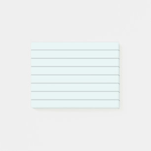 Post-it® Papier ligné vert pistache
