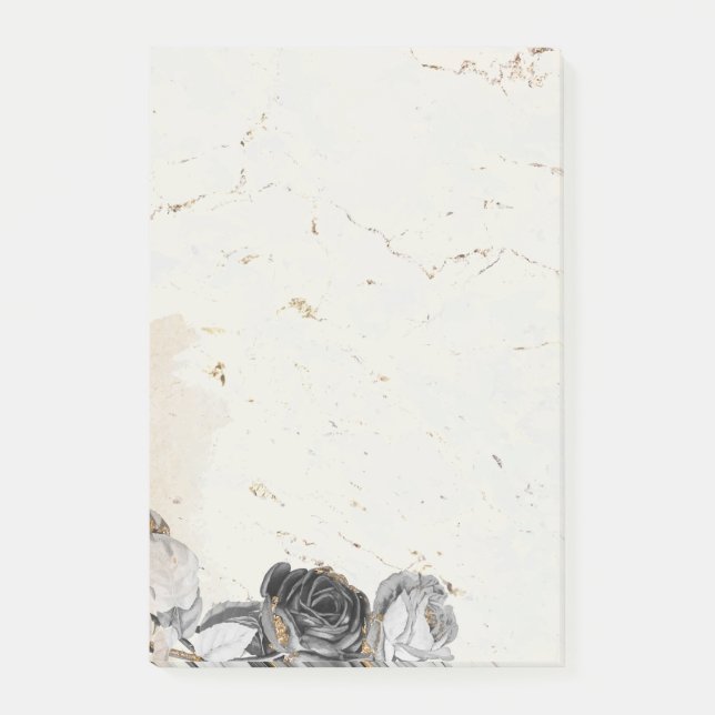 Post-it® Papier note floral (Devant)