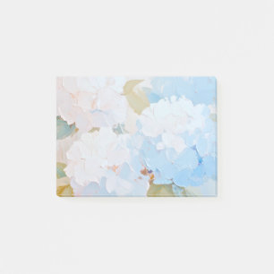 Post-it® Papier note, Hortensias en aquarelle