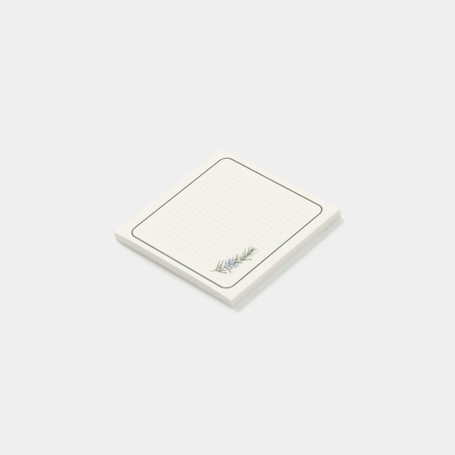 Post-it® Papier Notes Adhésif Fleurs Bloc-Notes 7,62 cm pou (Incliné)