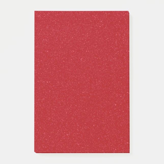 Post-it® Papier-notes adhésif personnalisé Rouge tomate mou (Devant)