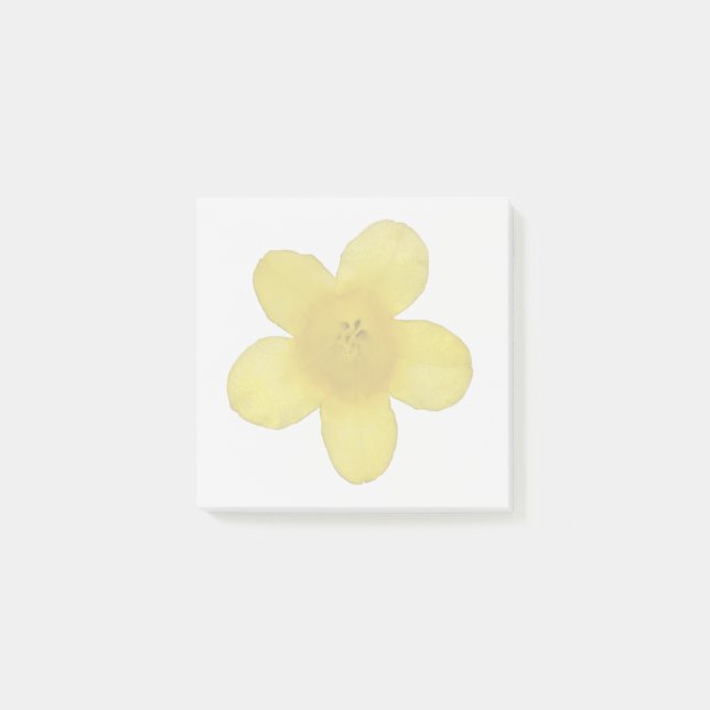 Post-it® Papier notes adhésifs au Jasmin Jaune (Devant)