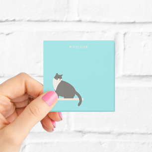 Post-it® Papier notes adhésifs bleus personnalisés avec cha