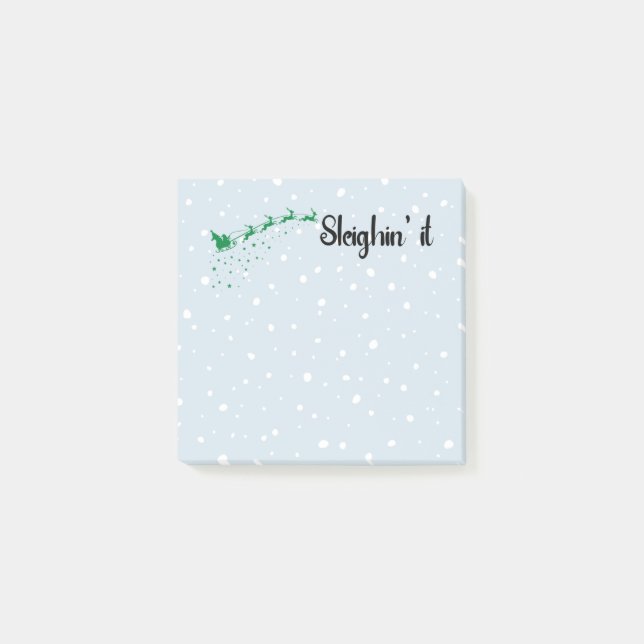 Post-it® Papier-notes de Noël festif | Faire la fête (Devant)