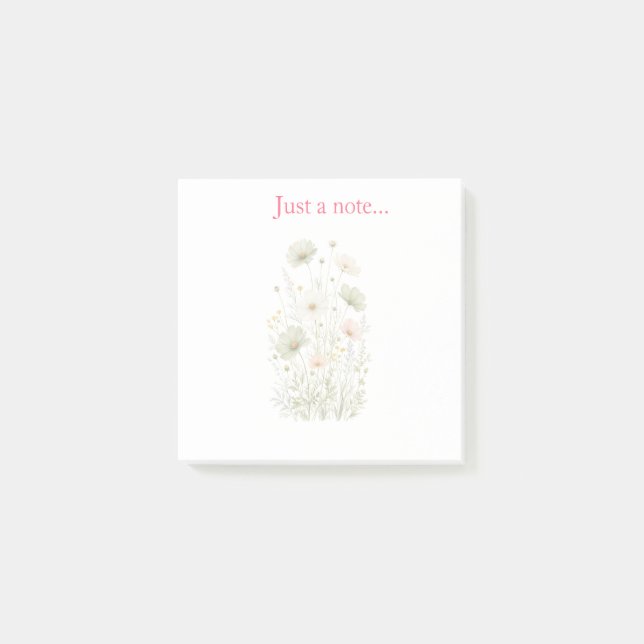 Post-it® Papier notes Fleurs sauvages (Devant)