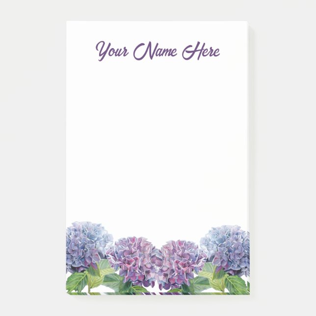 Post-it® Papier notes floral personnalisé pour des cadeaux  (Devant)