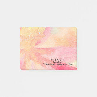 Post-it® Papier notes personnalisables à motifs aquarelles