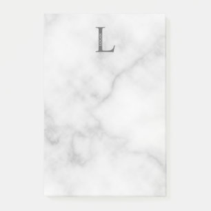 Post-it® Papier-notes personnalisés avec monogramme et nom