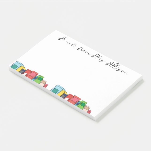 Post-it® Papier-notes personnalisés pour cadeau de reconnai (Incliné)