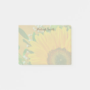 Post-it® Papier notes personnalisés tournesol
