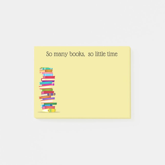 Post-it® Papier-notes pour amateur de livres (Devant)