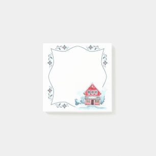 Post-it® Papier notes repositionnables Maison rouge en camp