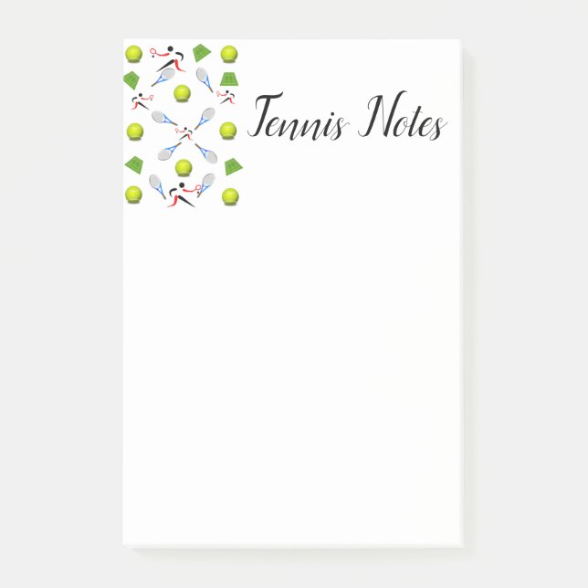 Post-it® Papier-notes Tennis (Devant)