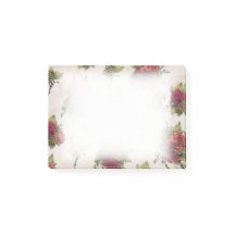 Papier peint antique de rose rouge