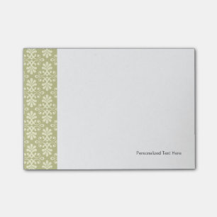 Post-it® Papier peint floral de damassé