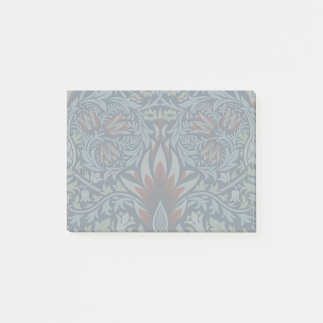 Post-it® Papier peint floral Morris Navy Blue Snakeshead (Devant)