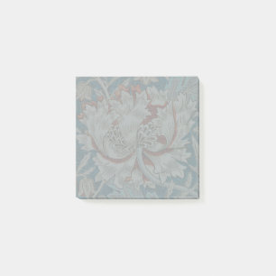 Post-it® Papier peint floral Morris Teal Blue Honeysuckle