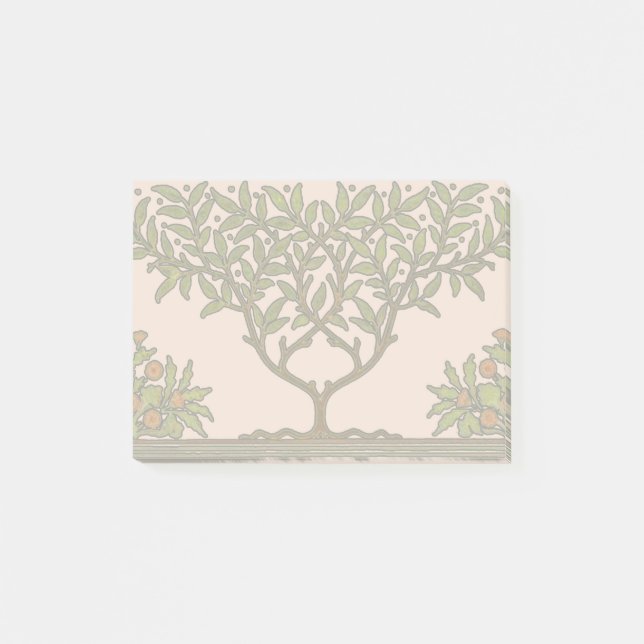 Post-it® Papier peint frise d'arbre de William Morris (Devant)