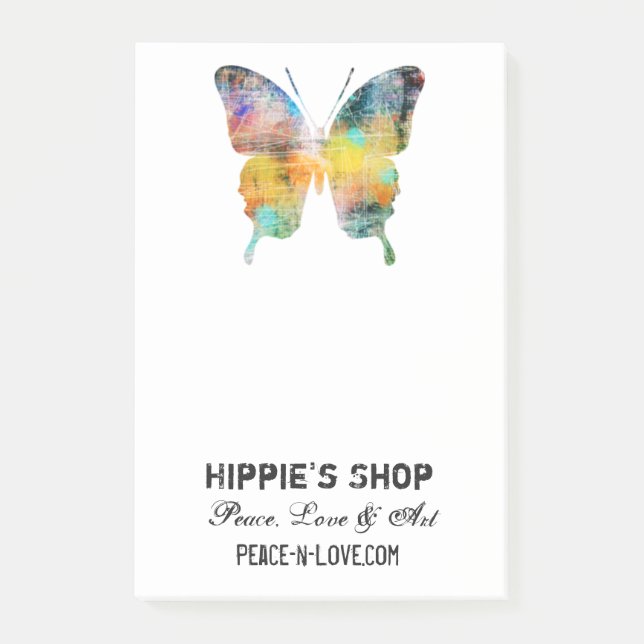 Post-it® Papillon affligé (Devant)