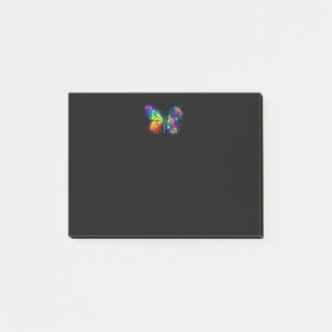 Post-it® Papillon arc-en-ciel