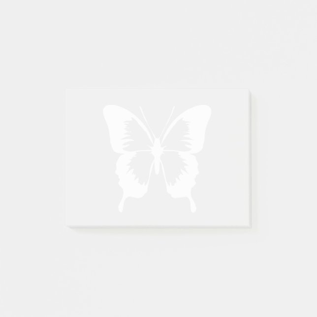 Post-it® Papillon blanc (Devant)