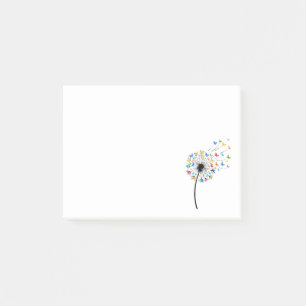 Post-it® Papillon de pissenlit en vol