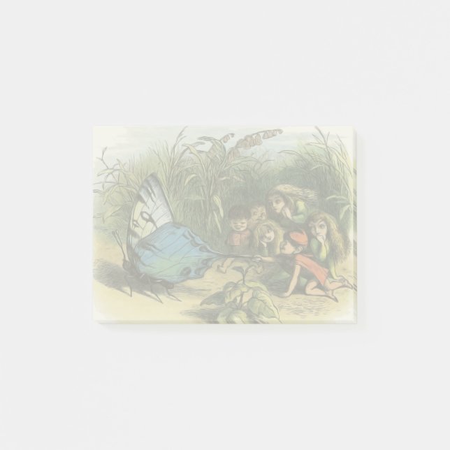 Post-it® Papillon Elfe Artwork Jolies Elfes Papillons (Devant)