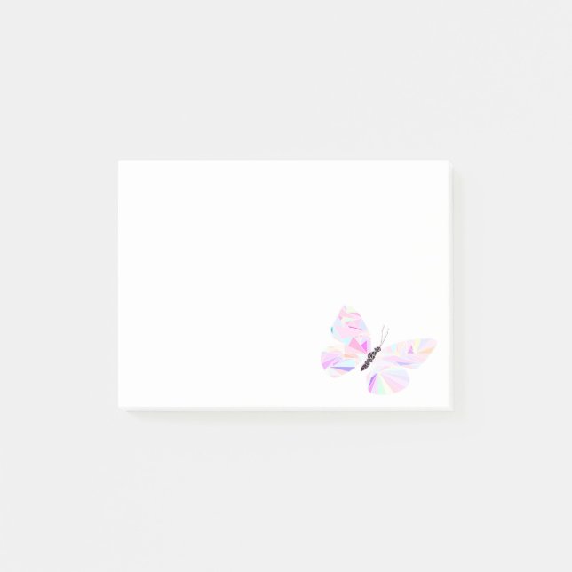 Post-it® Papillon géométrique (Devant)