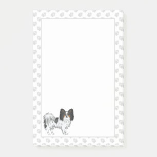 Post-it® Papillon Tricolore Dessin Animé Chien Heureux Avec