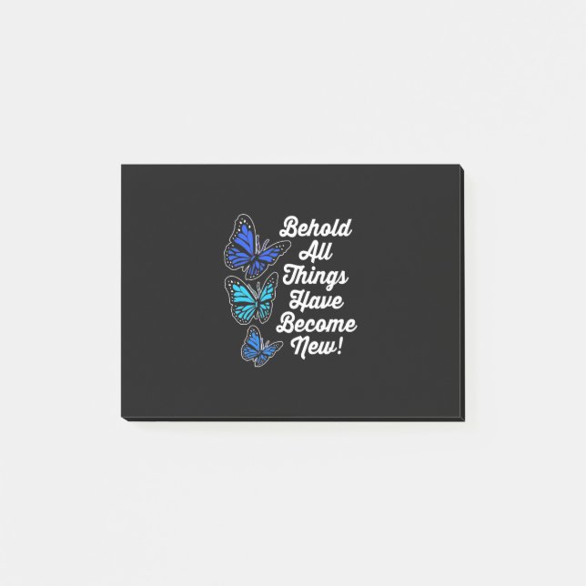 Post-it® Papillon Voici Tout (Devant)