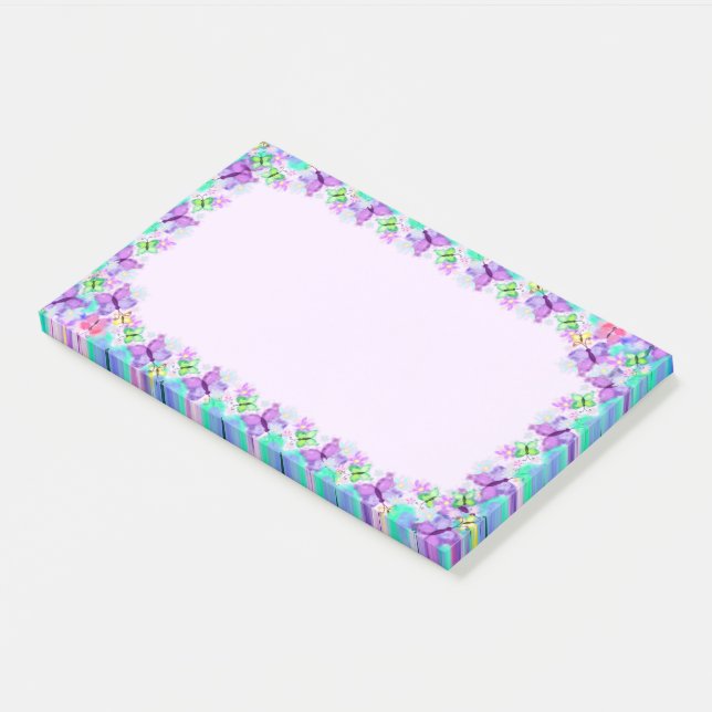 Post-it® Papillons encadrés Notes (Incliné)