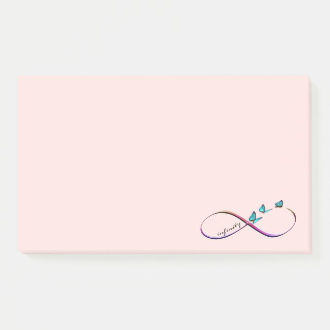 Post-it® papillons infinis (Devant)