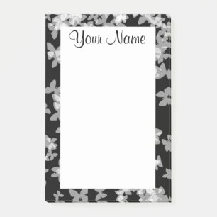 Post-it® "Papillons noirs et blancs" 4x6