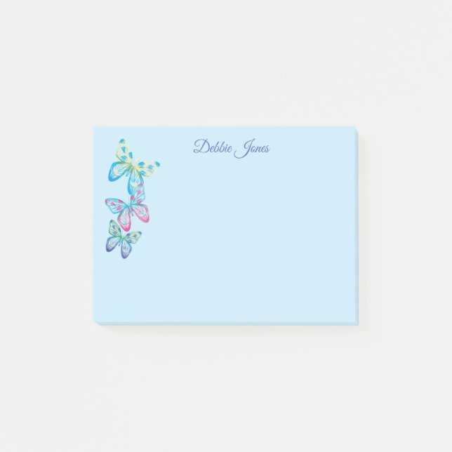 Post-it® Papillons-papillons post-it-notes (Devant)