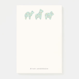 Post-it® Parade de biscuits animaux Post-it pour enfants -