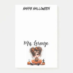 Post-it® Parade de citrouilles personnalisées — Un Hallowee