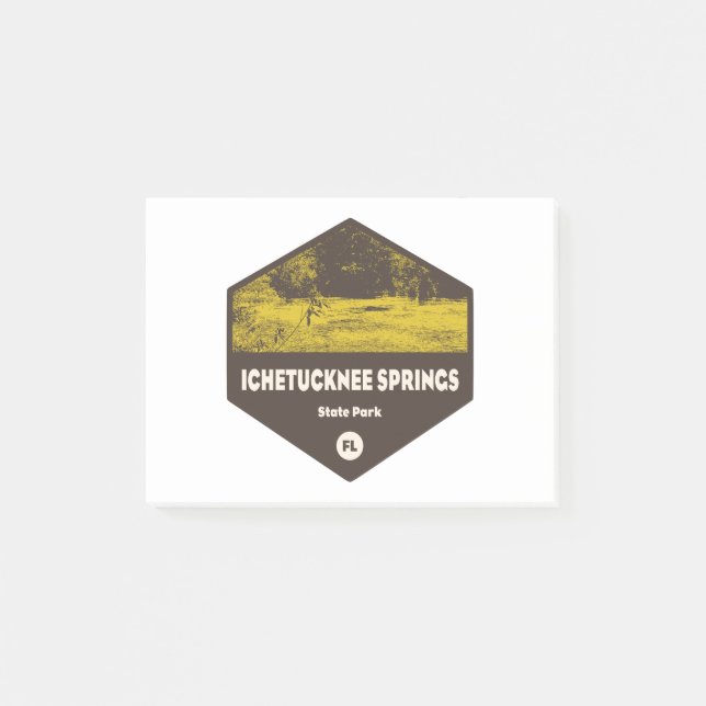 Post-it® Parc d'état d'Ichetucknee Springs Floride (Devant)