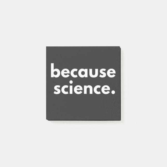 Post-it® Parce que la science (Devant)