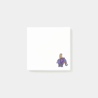 Post-it® Paresse drôle montant la bande dessinée bleue