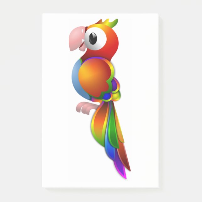 POST-IT® PARROT EN COURSE (Devant)
