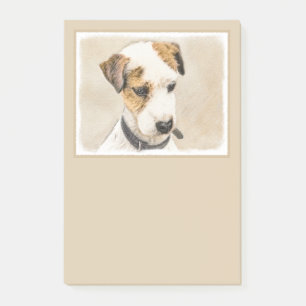Post-it® Parson Jack Russell Terrier Peinture - Chien Art
