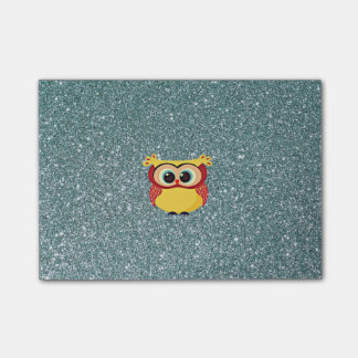 Post-it® Parties scintillant avec Hibou