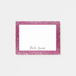 Post-it® Parties scintillant bourguignonne et argent