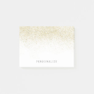 Post-it® Parties scintillant Gold Glam Faux